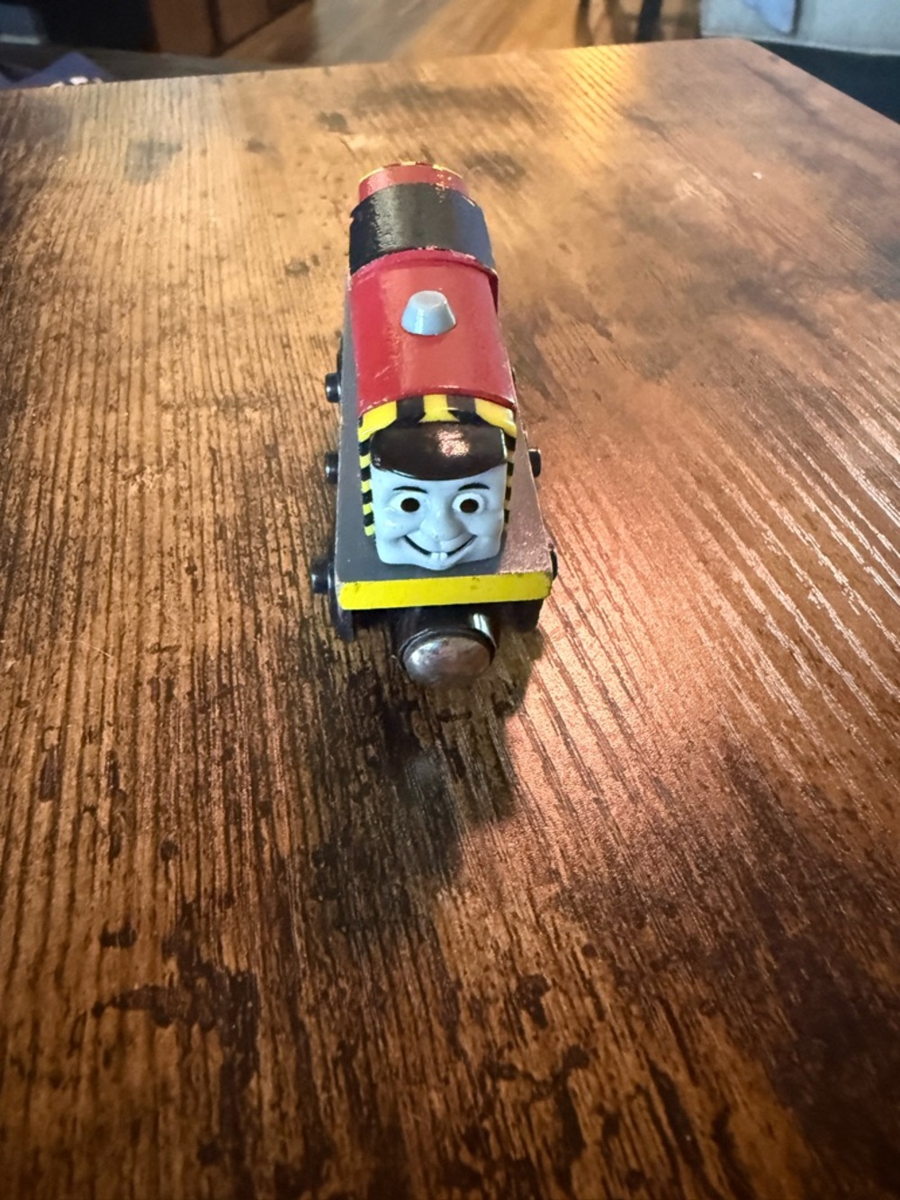 Thomas the Train Engine Toy  - Wooden  Vintage 2003 Salty Character Locomotive